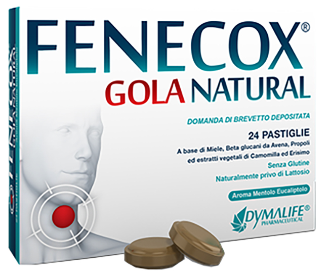 FENECOX GOLA NATURAL MENTOLO EUCALIPTO 36 PASTIGLIE - latuafarmacia.org