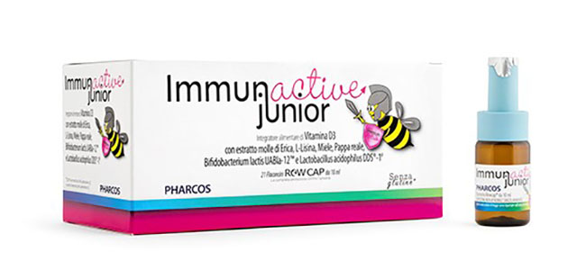 IMMUNACTIVE JUNIOR PHARCOS 21 FIALE 10 ML - latuafarmacia.org