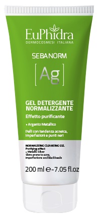 EUPHIDRA SEBANORM AG GEL DETERGENTE 200 ML - latuafarmacia.org