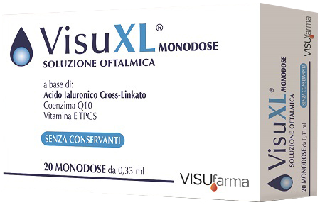 SOLUZIONE OFTALMICA VISUXL 20 CONTENITORI MONODOSE 0,33 ML - latuafarmacia.org