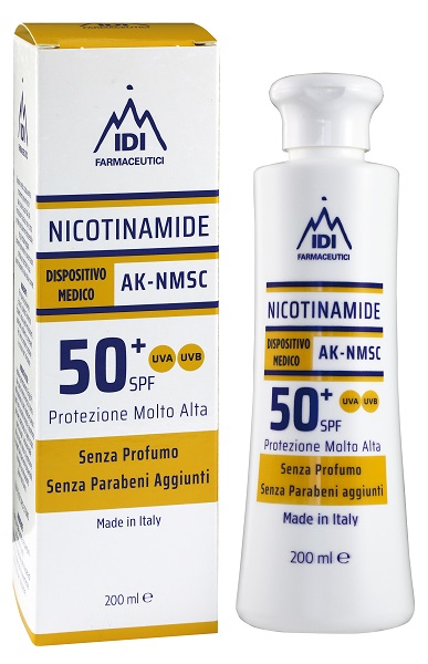 NICOTINAMIDE AK-NMSC 50+SPF PROTEZIONE MOLTO ALTA 200 ML - latuafarmacia.org