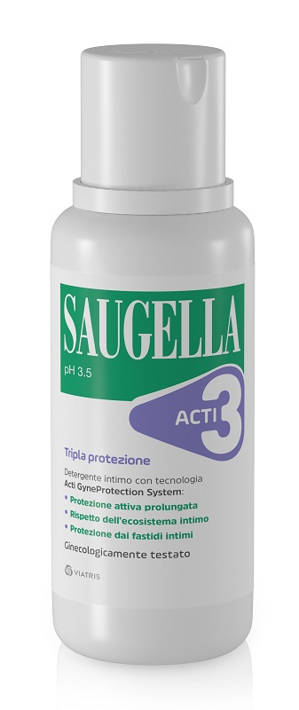 SAUGELLA ACTI3 DETERGENTE INTIMO 250 ML - latuafarmacia.org