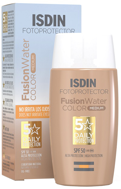 FOTOPROTECTOR FUSION WATER COLOR MEDIUM 50 ML - latuafarmacia.org
