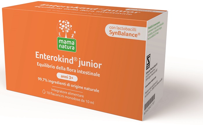 MAMA NATURA ENTEROKIND JUNIOR 10 FLACONCINI 10 ML - latuafarmacia.org