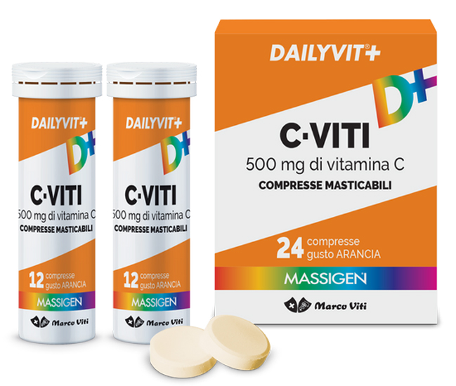 C VITI 500 MG 24 COMPRESSE MASTICABILI - latuafarmacia.org