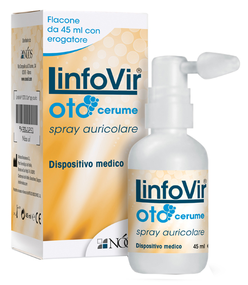 LINFOVIR OTO CERUME SPRAY AURICOLARE 45 ML - latuafarmacia.org