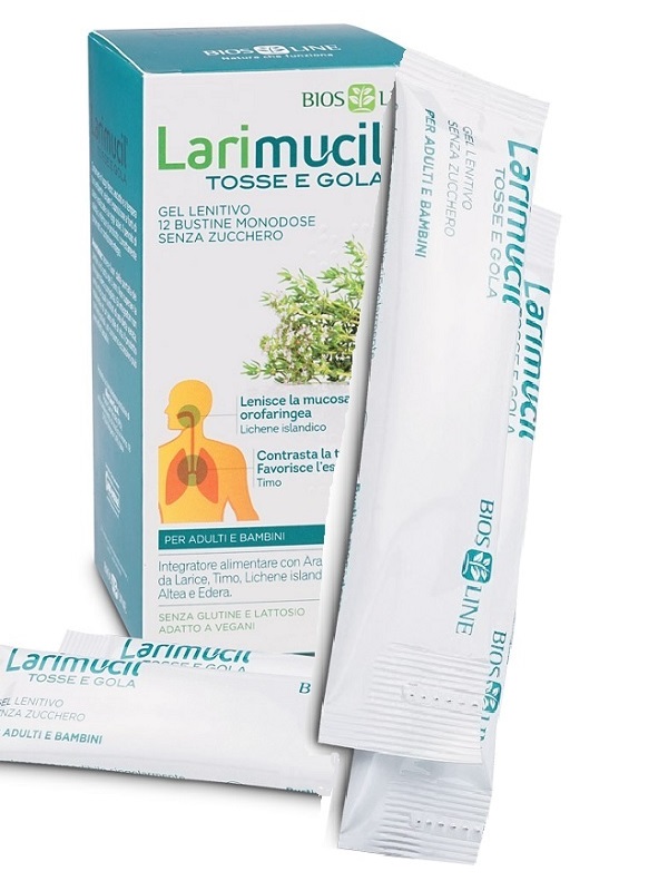 LARIMUCIL TOSSE GOLA 12 BUSTINE 10 ML - latuafarmacia.org