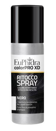 EUPHIDRA COLORPRO XD TINTURA RITOCCO SPRAY CAPELLI NERO 75 ML - latuafarmacia.org