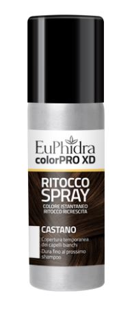 EUPHIDRA COLORPRO XD TINTURA RITOCCO SPRAY CAPELLI CASTANO 75 ML - latuafarmacia.org