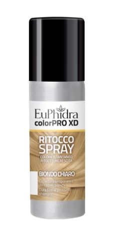 EUPHIDRA COLORPRO XD TINTURA RITOCCO SPRAY CAPELLI BIONDO CHIARO 75 ML - latuafarmacia.org