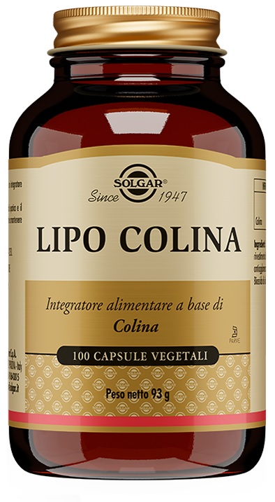 LIPO COLINA 100 CAPSULE VEGETALI - latuafarmacia.org