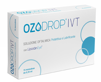 OZODROP IVT SOLUZIONE OFTALMICA BASE DI OLIO OZONIZZATO IN FOSFOLIPIDI 15 FLACONCINI MONODOSE DA 0,35 ML - latuafarmacia.org