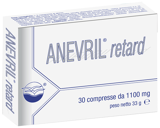 ANEVRIL RETARD 30 COMPRESSE - latuafarmacia.org