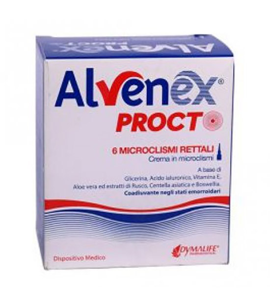 ALVENEX PROCTO MICROCLISMA 6 PEZZI DA 8 G - latuafarmacia.org