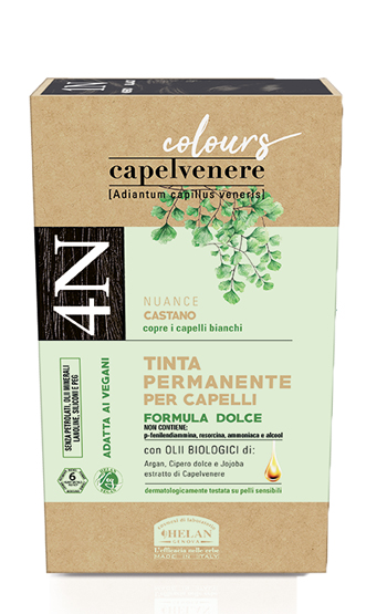 CAPELVENERE COLOURS TINTA CAPELLI 4N CASTANO - latuafarmacia.org
