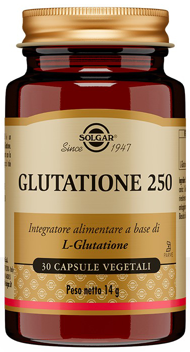 GLUTATIONE 250 30 CAPSULE VEGETALI - latuafarmacia.org