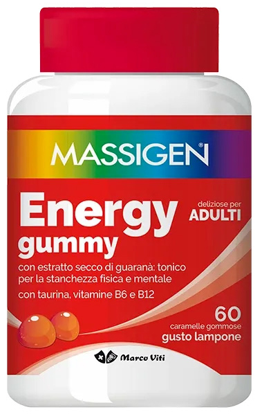 MASSIGEN ENERGY GUMMY 60 CARAMELLE - latuafarmacia.org