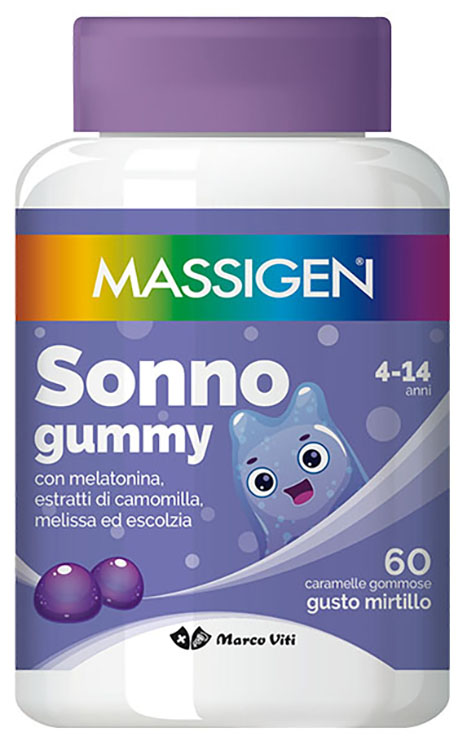 MASSIGEN SONNO GUMMY 60 CARAMELLE - latuafarmacia.org
