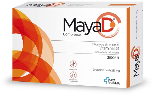 MAYA D 60 COMPRESSE MASTICABILI DA 280 MG - latuafarmacia.org