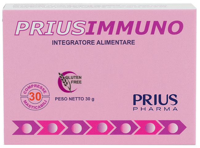 PRIUSIMMUNO 30 COMPRESSE MASTICABILI - latuafarmacia.org