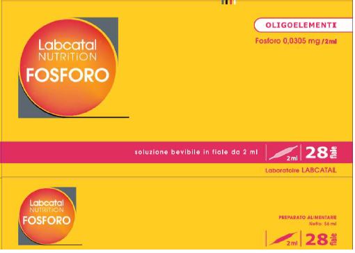 LABCATAL NUTRITION FOSFORO 28 FIALE X 2 ML - latuafarmacia.org