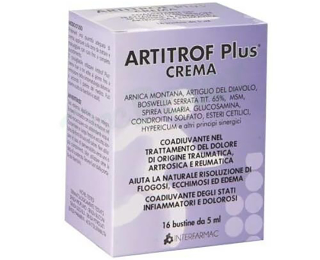 ARTITROF PLUS CREMA 16 BUSTINE DA 5 ML - latuafarmacia.org