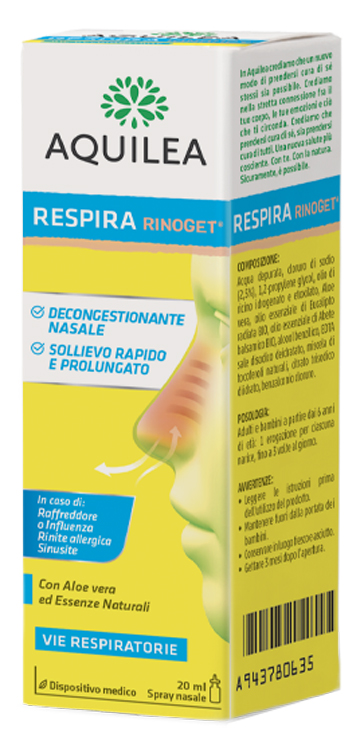 AQUILEA RESPIRA RINOGET 20 ML - latuafarmacia.org