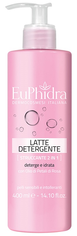 EUPHIDRA LATTE DETERGENTE STRUCCANTE 2IN1 400 ML - latuafarmacia.org