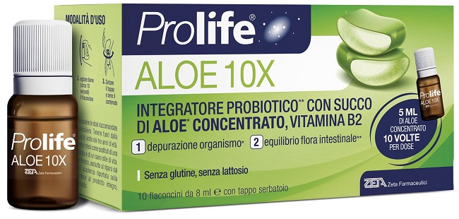 PROLIFE ALOE 10 FLACONI X 8 ML - latuafarmacia.org