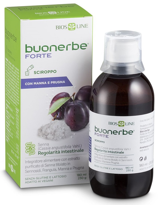 BUONERBE FORTE SCIROPPO 180 ML - latuafarmacia.org