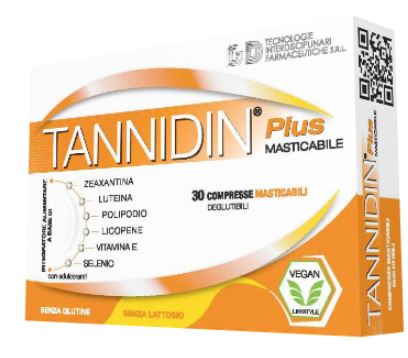 TANNIDIN PLUS 30 COMPRESSE MASTICABILI - latuafarmacia.org