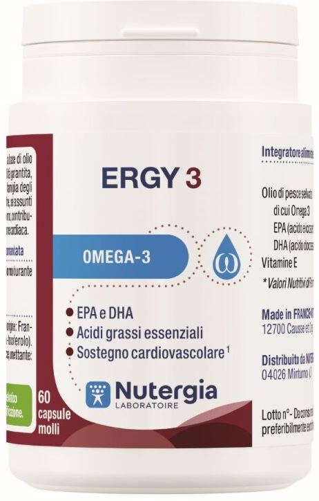 ERGY 3 60 CAPSULE - latuafarmacia.org