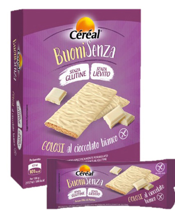 CEREAL BUONI SENZA GOLOSO CIOCCOLATO BIANCO 120 G - latuafarmacia.org