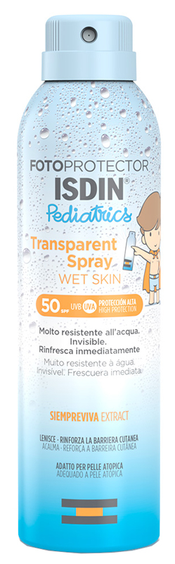FOTOPROTECTOR PED TRASPARENT SPRAT SPF50 250 ML - latuafarmacia.org