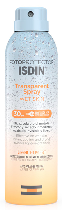FOTOPROTECTOR TRASPARENT WET SPF30 250 ML - latuafarmacia.org