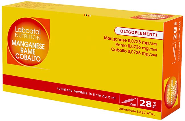 LABCATAL NUTRITION MANGANESE RAME E COBALTO 28 FIALE - latuafarmacia.org