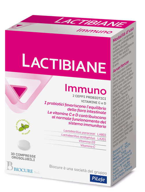 LACTIBIANE IMMUNO 30 COMPRESSE - latuafarmacia.org