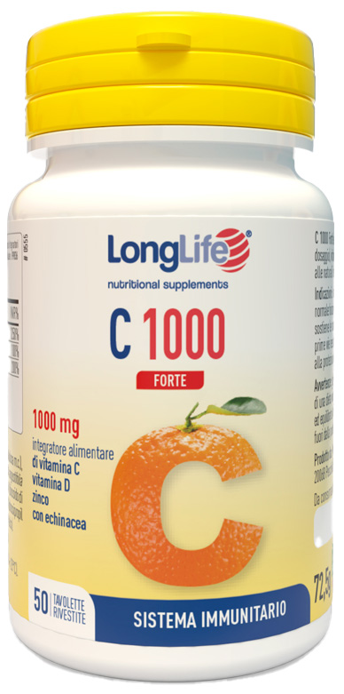 LONGLIFE C 1000 FORTE 50 TAVOLETTE - latuafarmacia.org