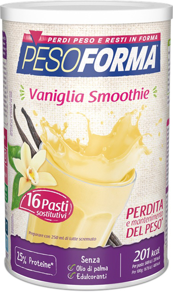 PESOFORMA VANIGLIA SMOOTHIE 436 G - latuafarmacia.org