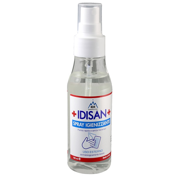 IDISAN SPRAY IGIENIZZANTE MANI 100 ML - latuafarmacia.org