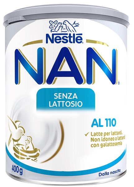 NAN AL 110 SENZA LATTOSIO 400 G - latuafarmacia.org