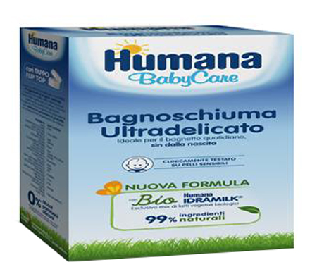 HUMANA BABY CARE BAGNOSCHIUMA 200 ML - latuafarmacia.org