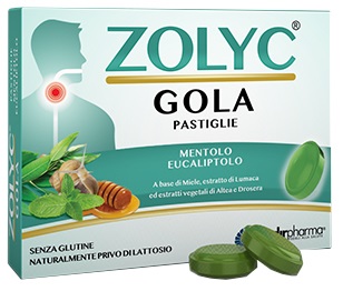 ZOLYC GOLA MENTOLO/EUCALIPTO 36 PASTIGLIE - latuafarmacia.org