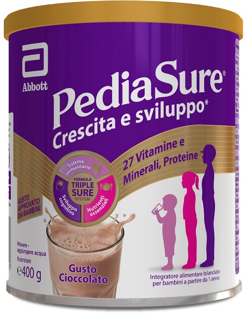 PEDIASURE CRESCITA&SVILUPPO CIOCCOLATO 400 G - latuafarmacia.org
