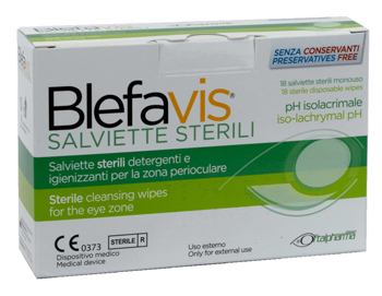 BLEFAVIS SALVIETTE STERILI 18 PEZZI - latuafarmacia.org