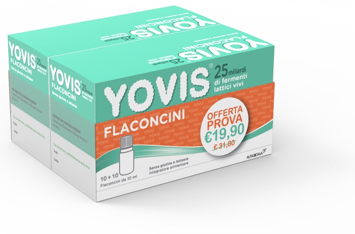 YOVIS 20 FLACONCINI DA 10 ML BIPACCO - latuafarmacia.org