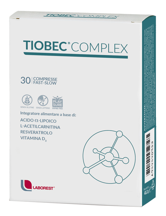 TIOBEC COMPLEX 30 COMPRESSE FAST SLOW - latuafarmacia.org
