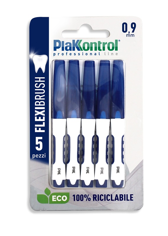 PLAKKONTROL FLEXIBRUSH SCOVOLINI INTERDENTALI 0,9 5 PEZZI - latuafarmacia.org