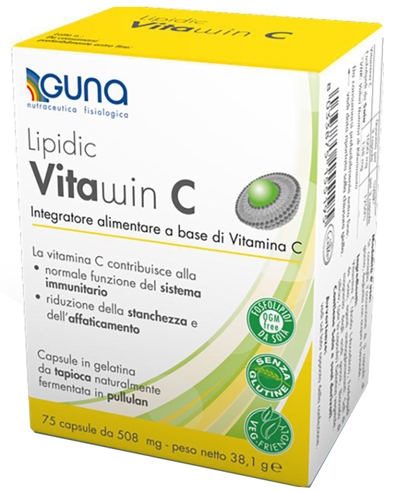 LIPIDIC VITAWIN C - VITAMINA C 75 CAPSULE - latuafarmacia.org