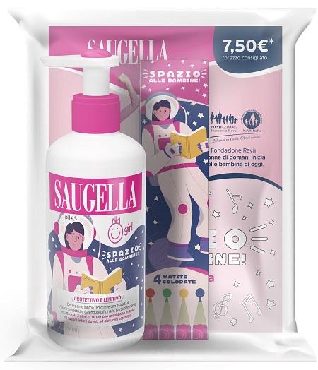 SAUGELLA GIRL + GADGET PROMOZIONE COSTITUITA DA UN BUNDLE COMPOSTO DA PRODOTTO GIRL 200 ML + IN OMAGGIO MATITE COLORATE - latuafarmacia.org
